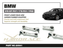 BMW 5-Serie GT F07 / 7-Serie F01/F02 Främre Nedre - Bakre Länkarmar (Endast RWD) (Förstärkta Gummibussningar) - 2Delar/Set Hardrace